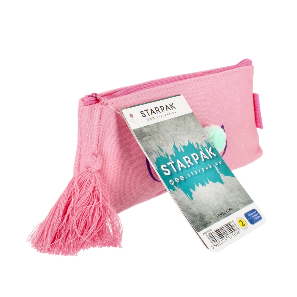Piórnik saszetka 1zamek Pink Unicorn