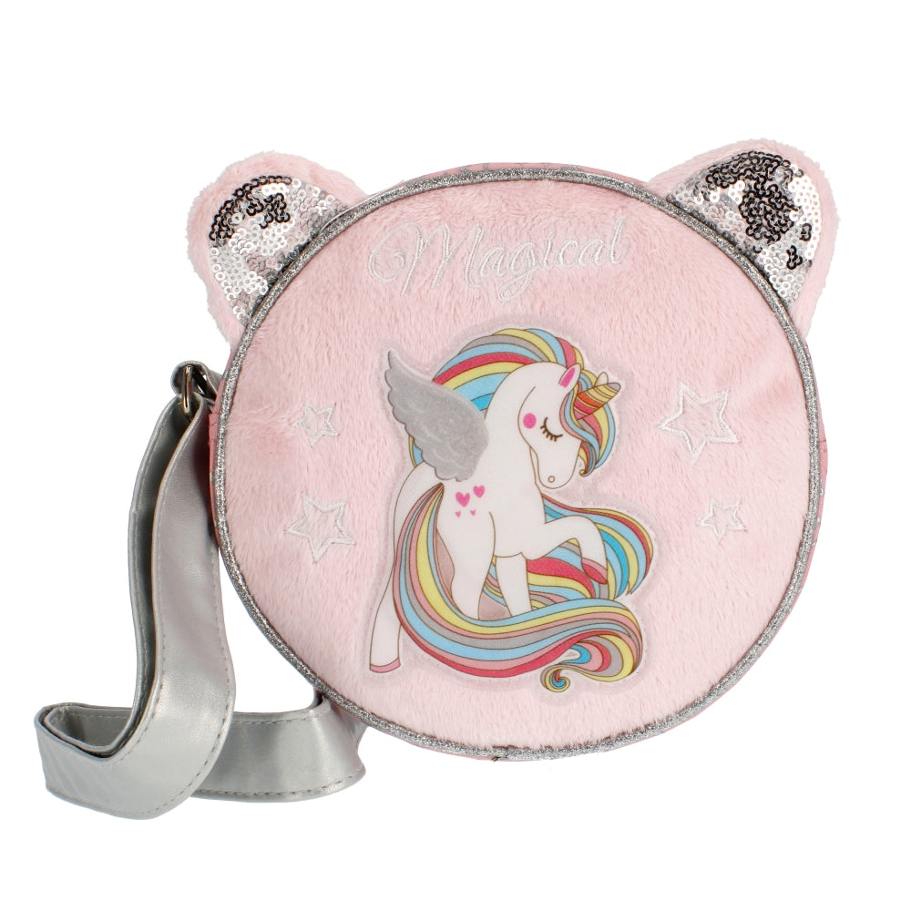 Plush Unicorn Shoulder Bag MEGA CREATIVE