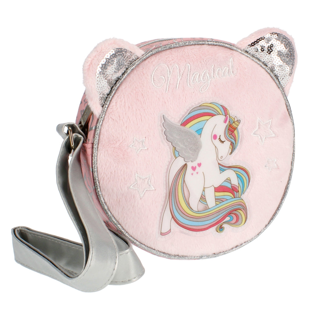 Plush Unicorn Shoulder Bag MEGA CREATIVE