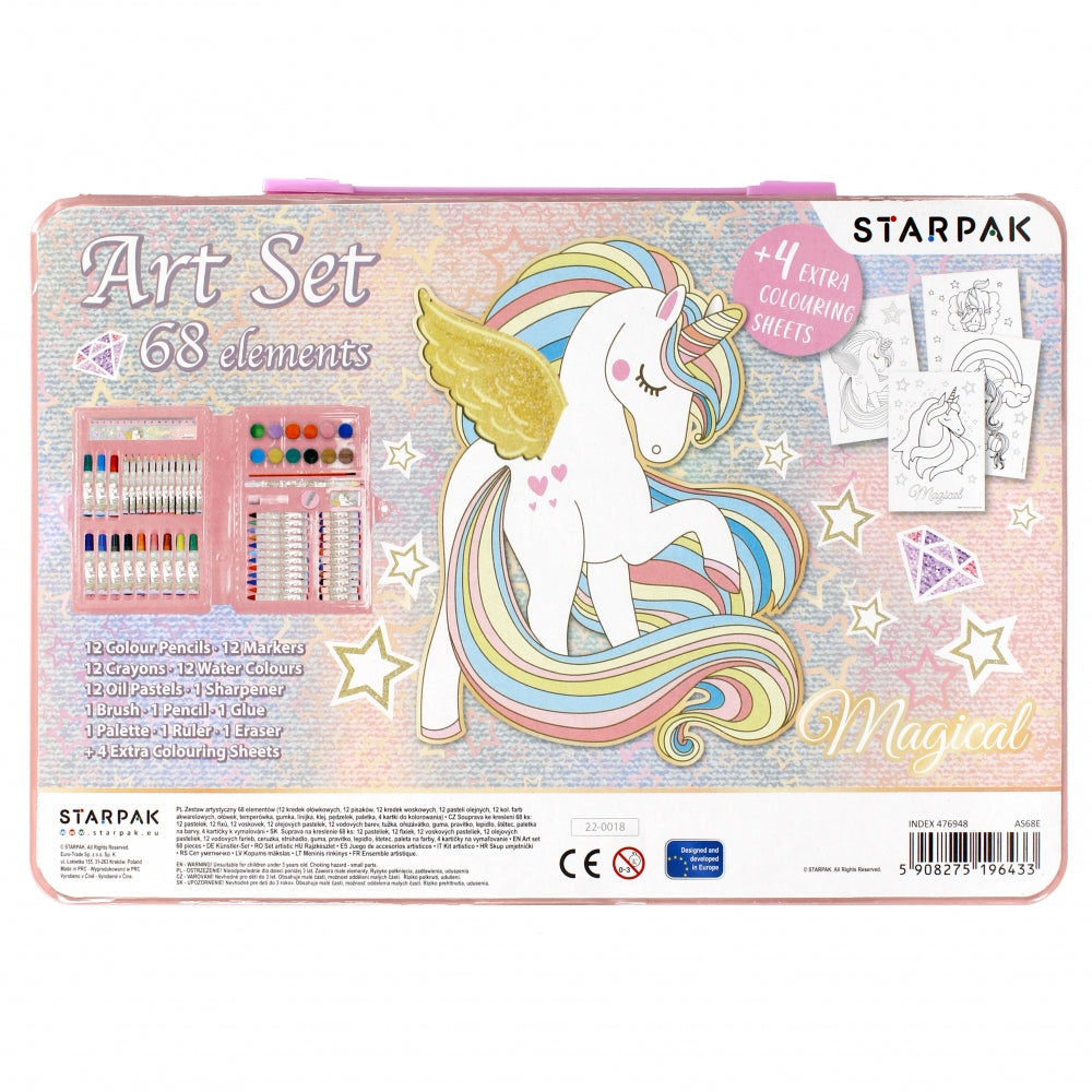 Art Set 68 Elements Unicorn