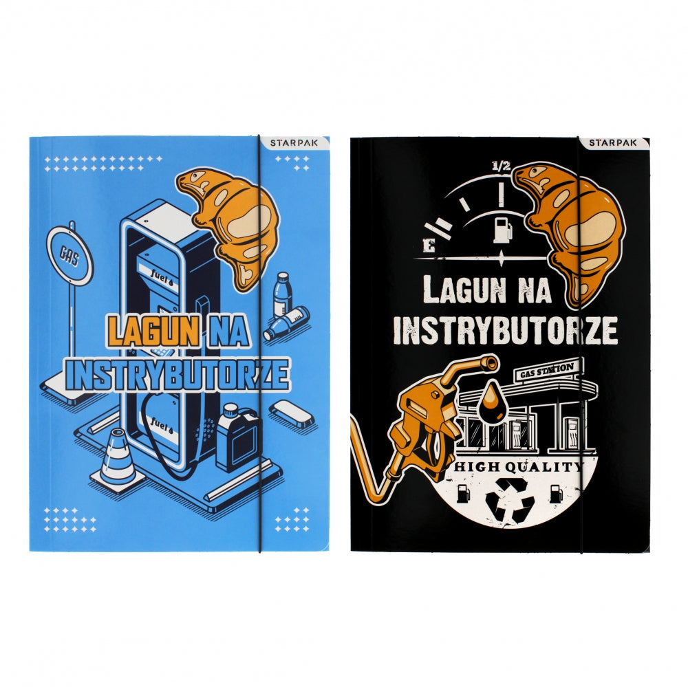 Teczka z gumką papierowa A4 Lagun na Instrybutorze