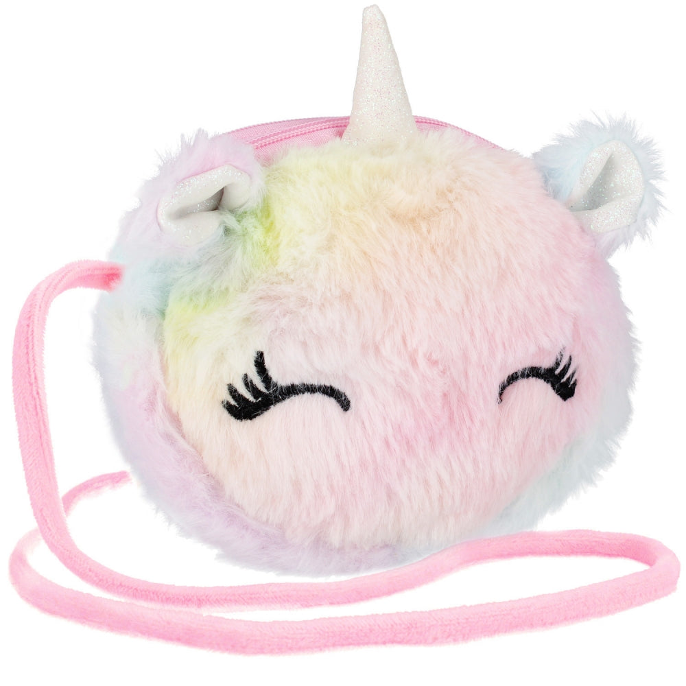 Torebka na ramię pluszowa Unicorn