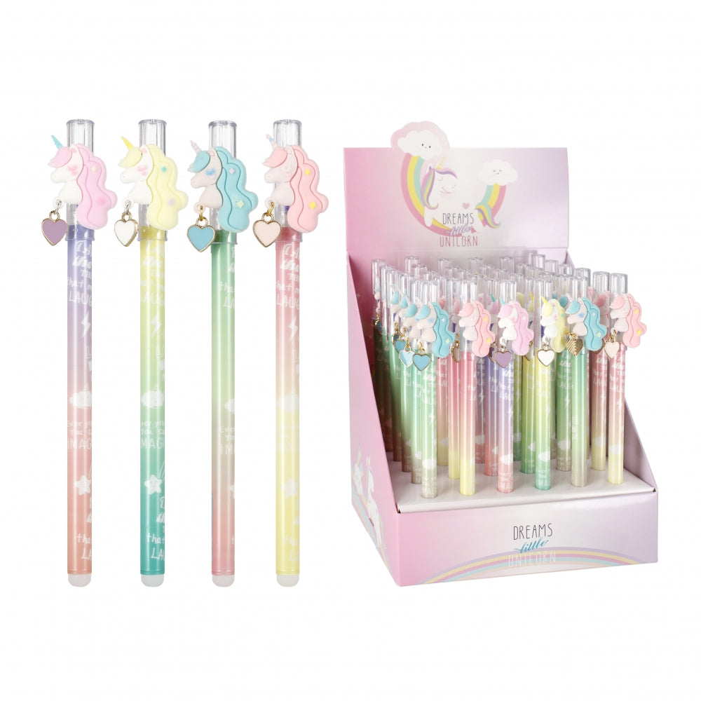 Długopis ścieralny zamykany 0.5 Unicorn Display A 36szt