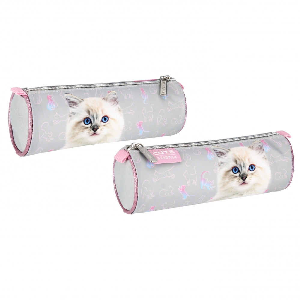 Piórnik tuba 1zamek Kitty