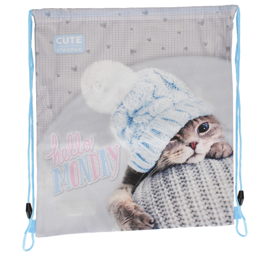 Worek na buty Kitty blue