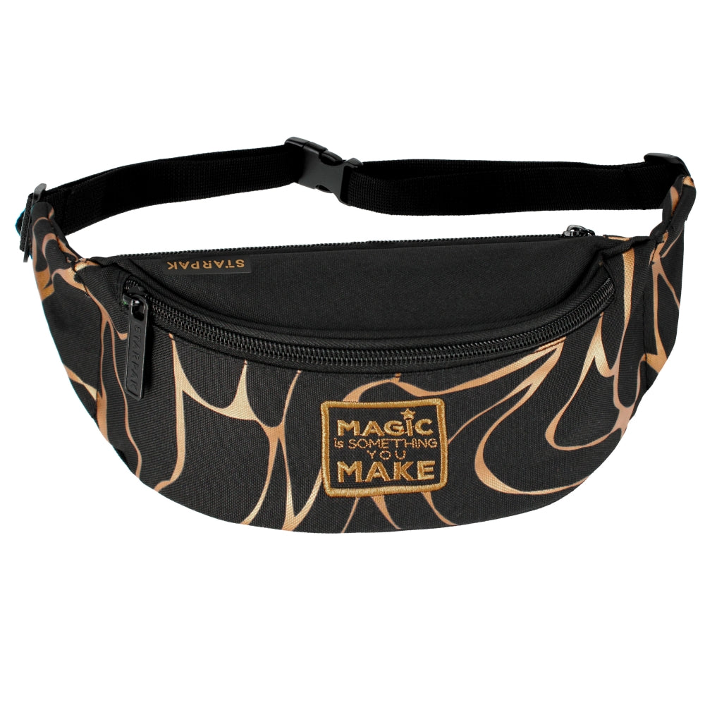 Gold waist bag