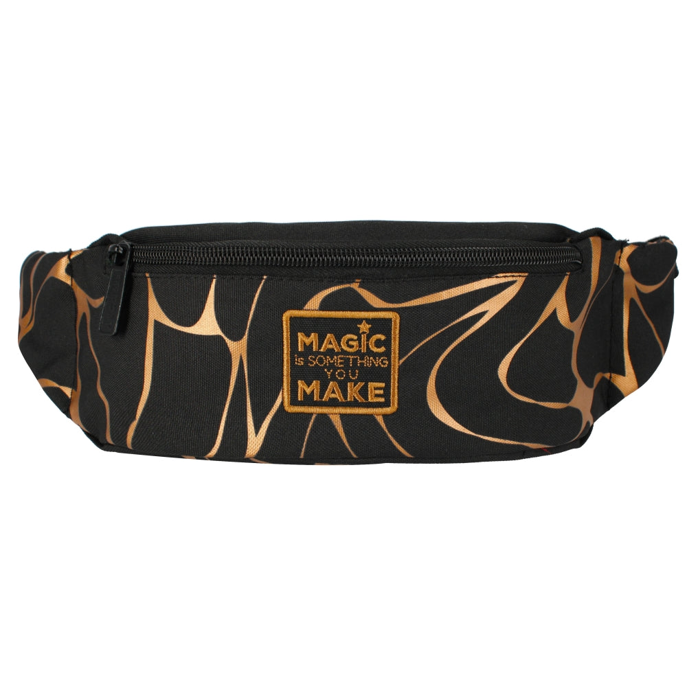 Gold waist bag