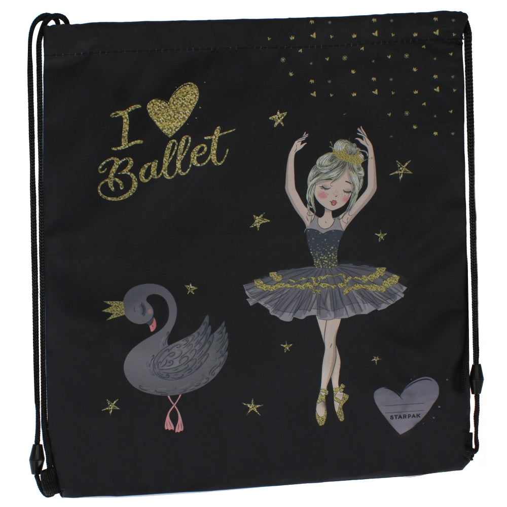 Shoe bag Ballerina black