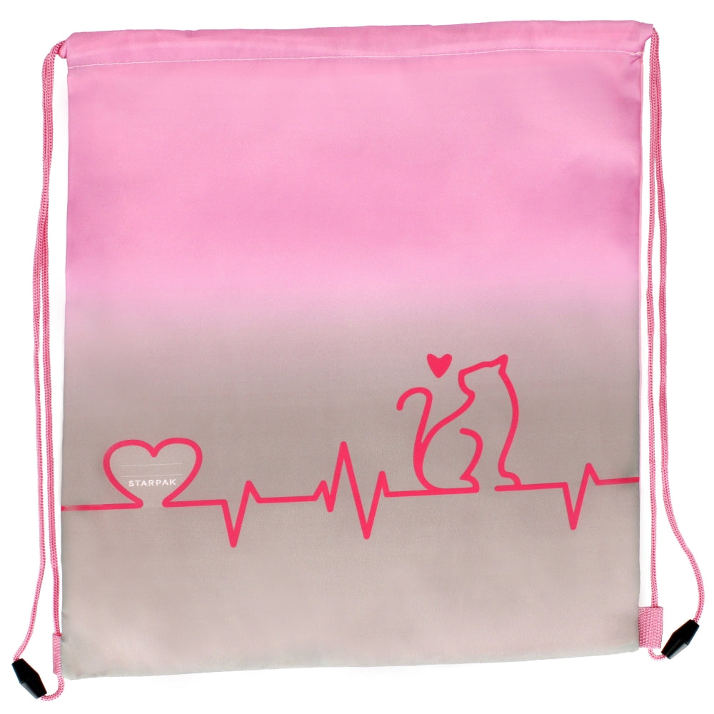 Ombre Cat Shoe Bag