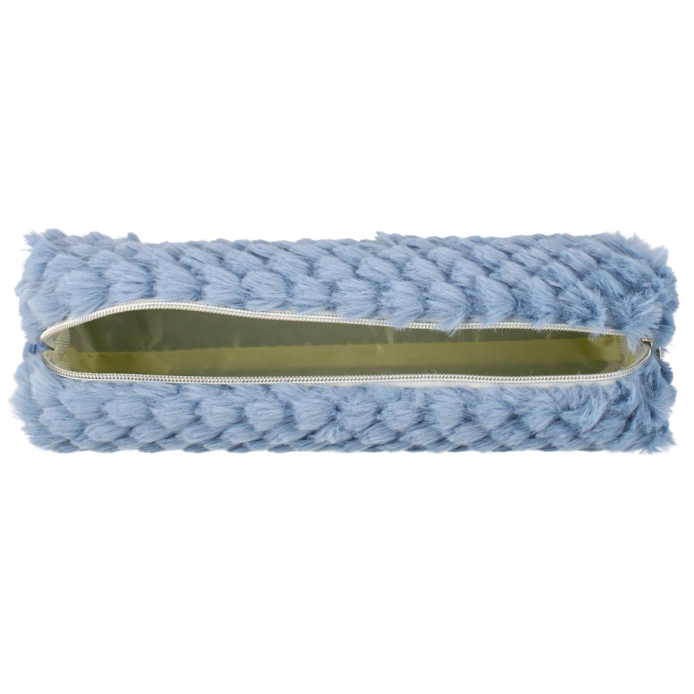Piórnik pluszowy Blue