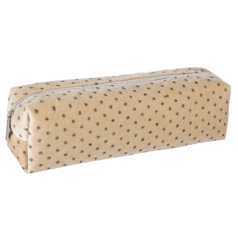 Piórnik tuba kwadratowa Beige Cristal