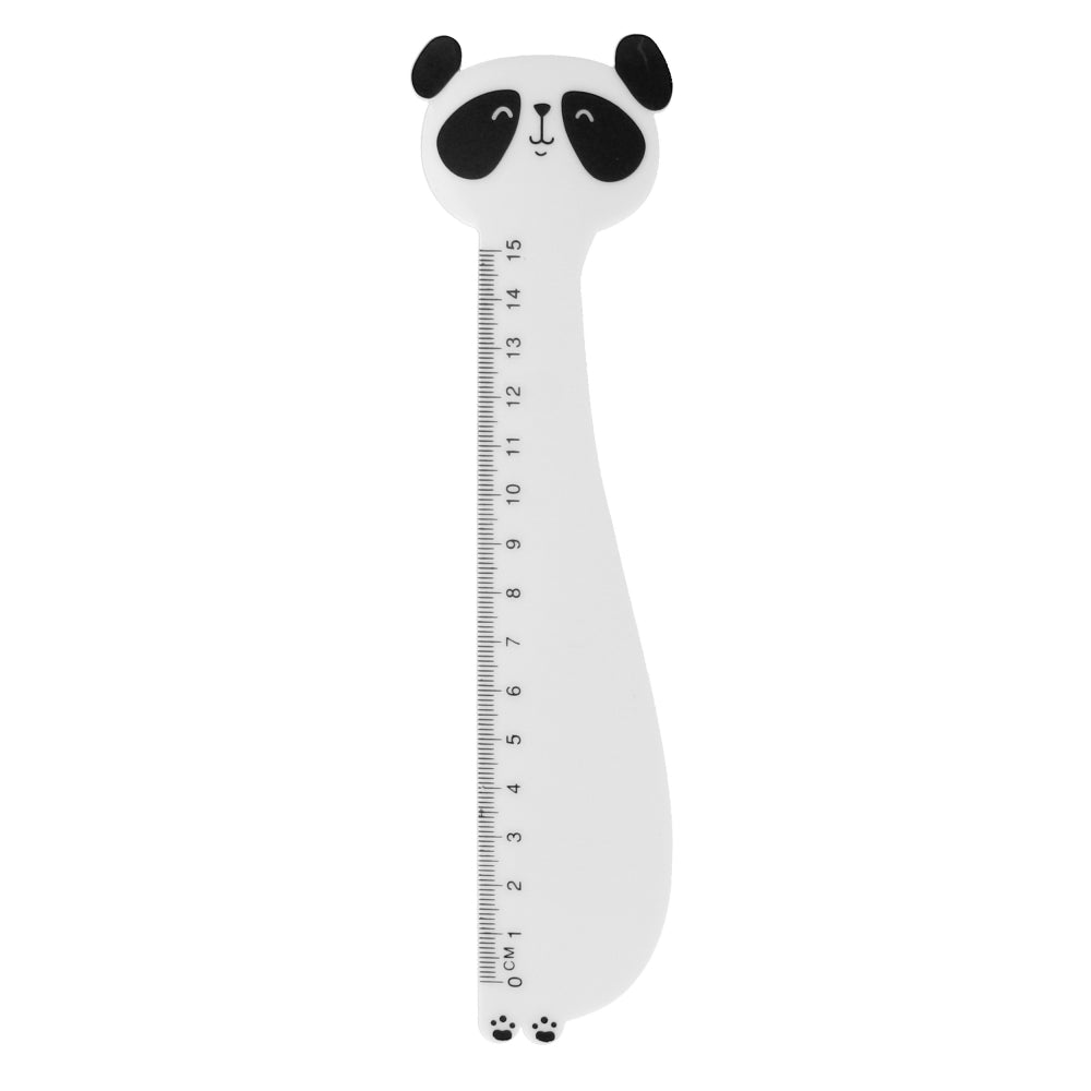 Linijka plastikowa 15cm Panda
