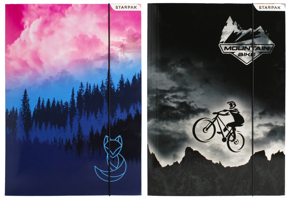 Folder with Elastic A4 For/Bike