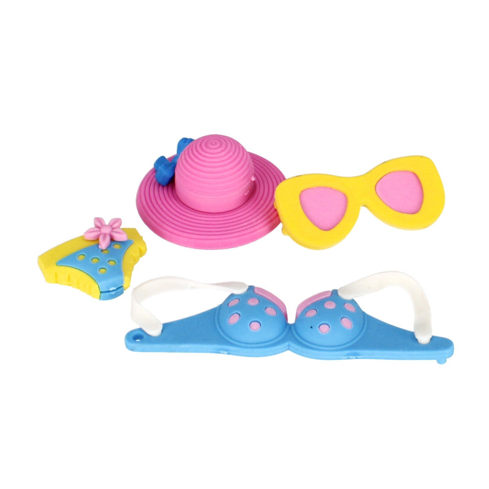 Gumka do mazania 3D puzzle Summer 4szt