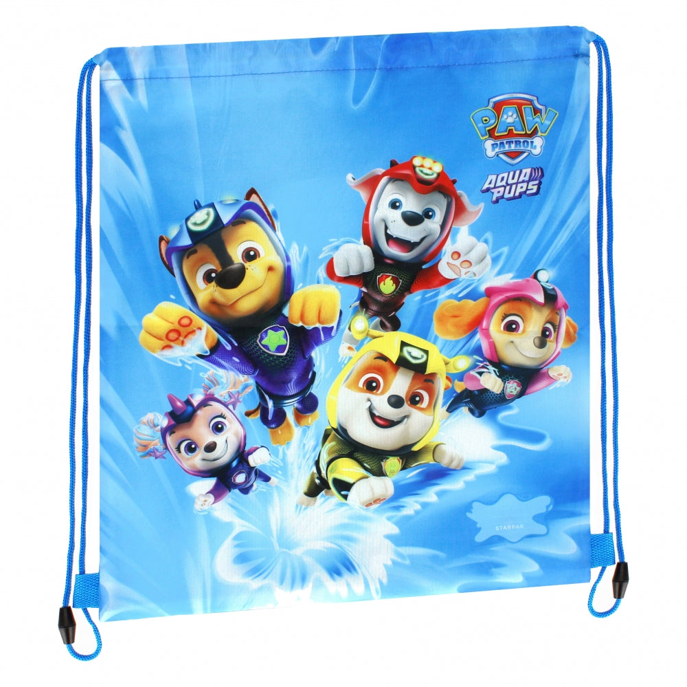 Paw Patrol Aqua Shoe Bag
