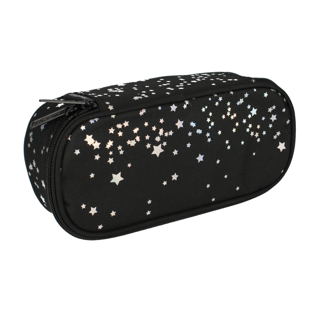 Pencil case oval 1-zip Night Sky