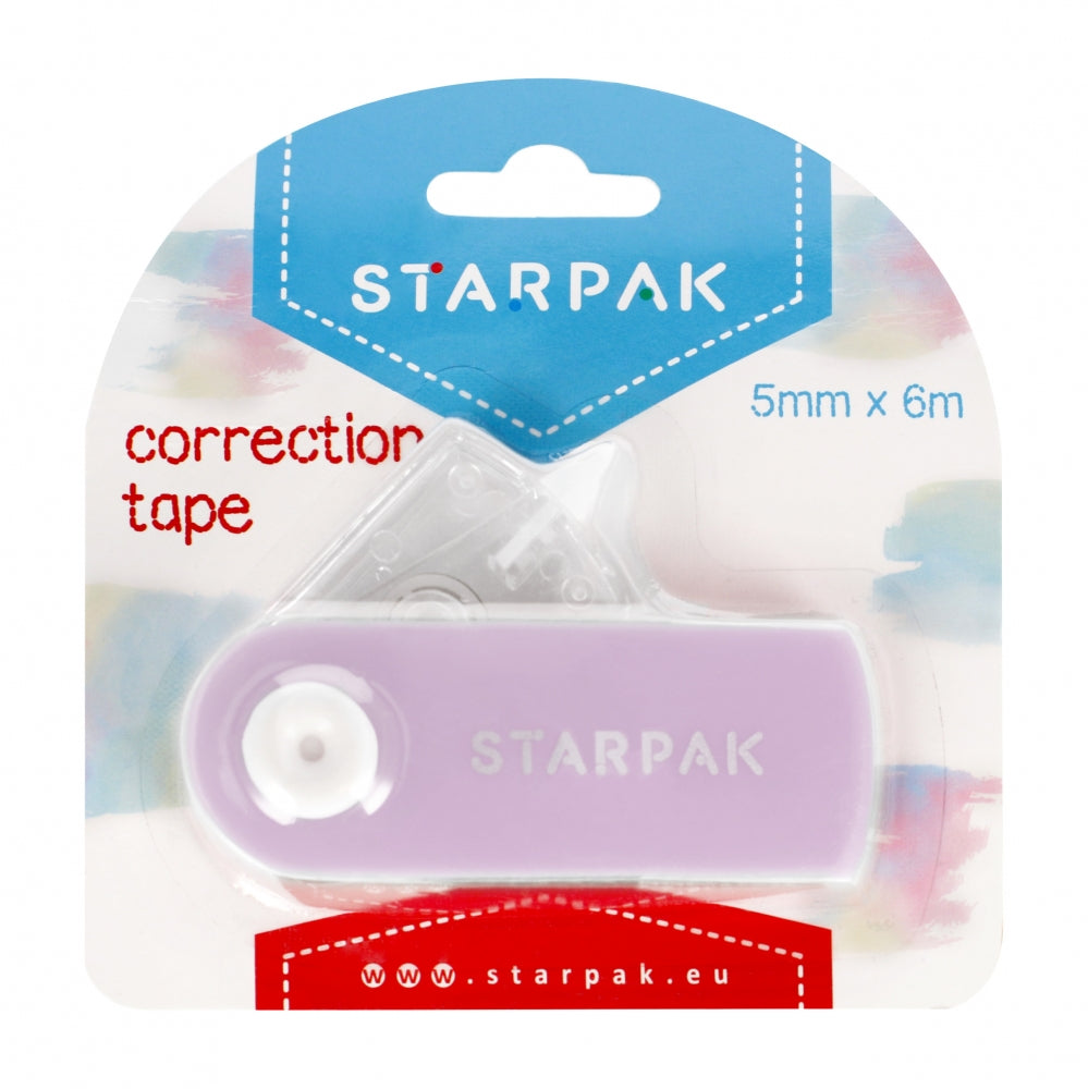 Korektor w taśmie 5mmx6mb pastel fiolet