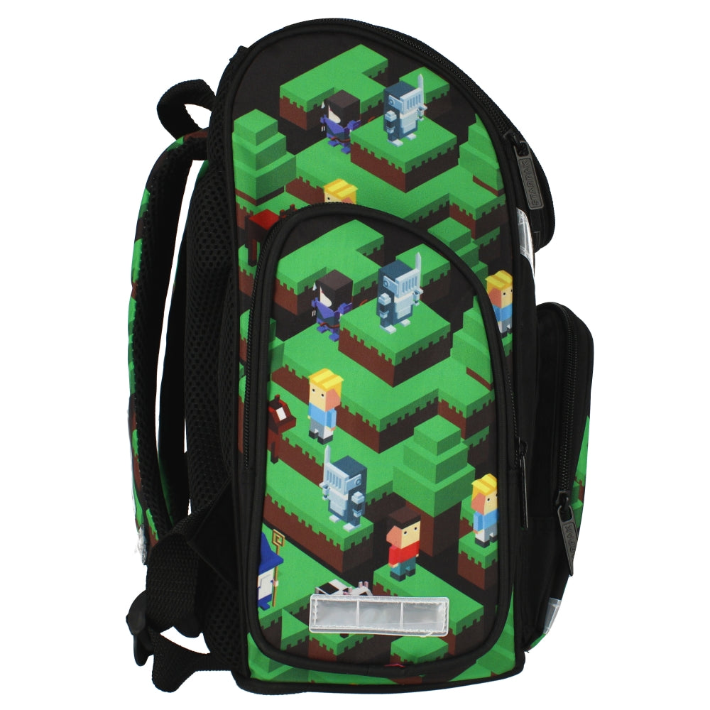 Pixel Game School Bag