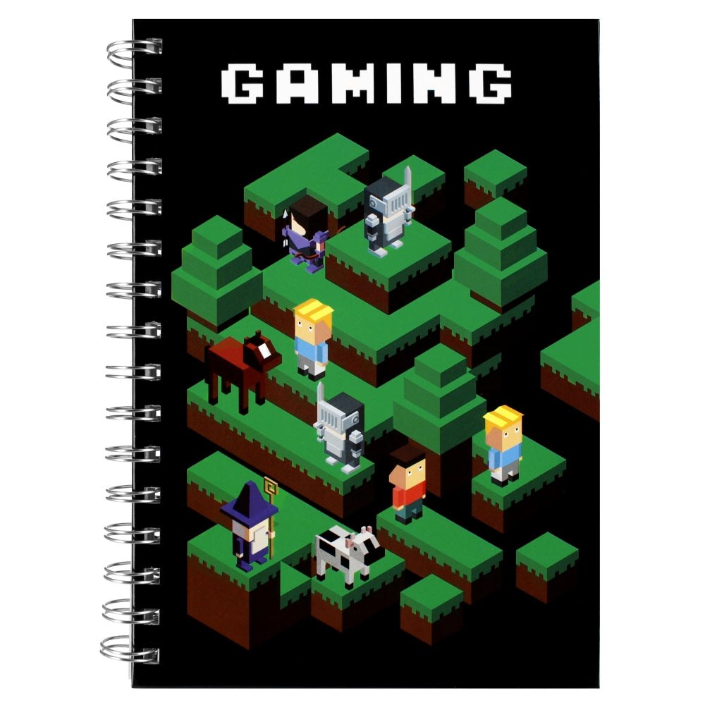 Kołonotes A5 oprawa twarda Pixel Game