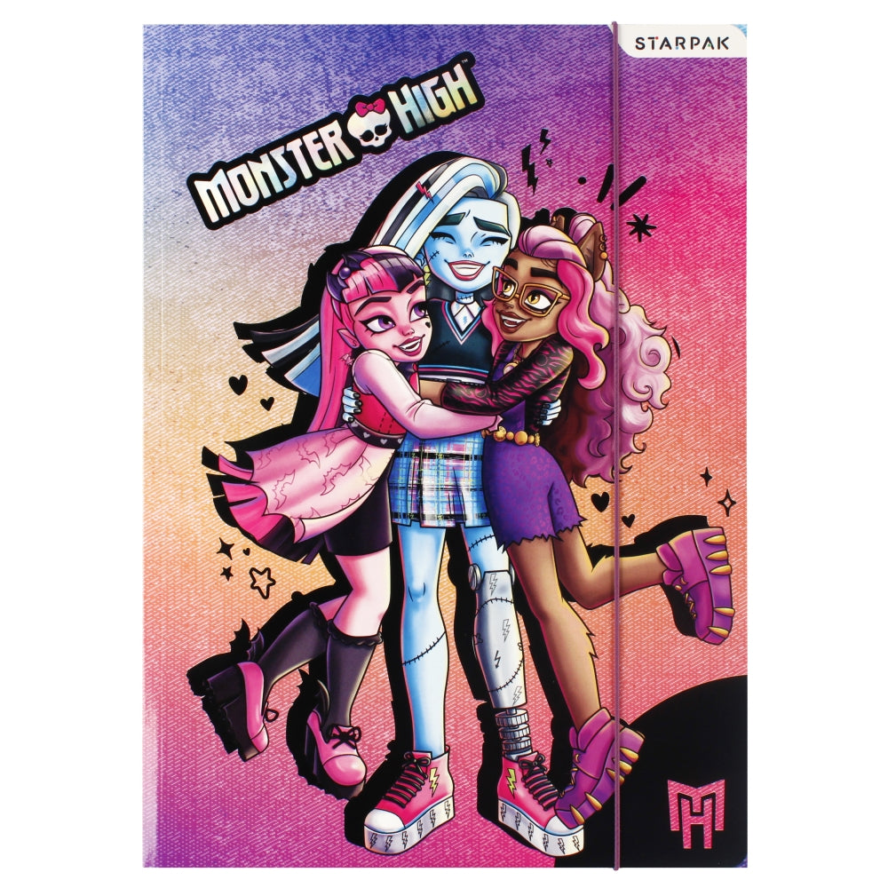 Teczka z gumką A4 Monster High