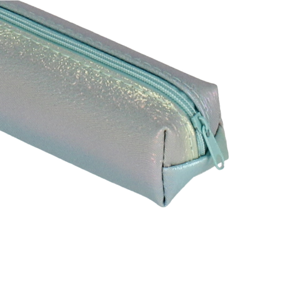 Pencil case 1-zip metallic mint