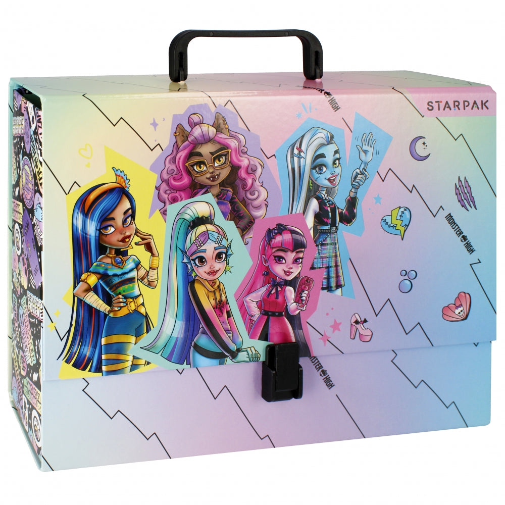 Teczka z rączką A4/90mm Monster High