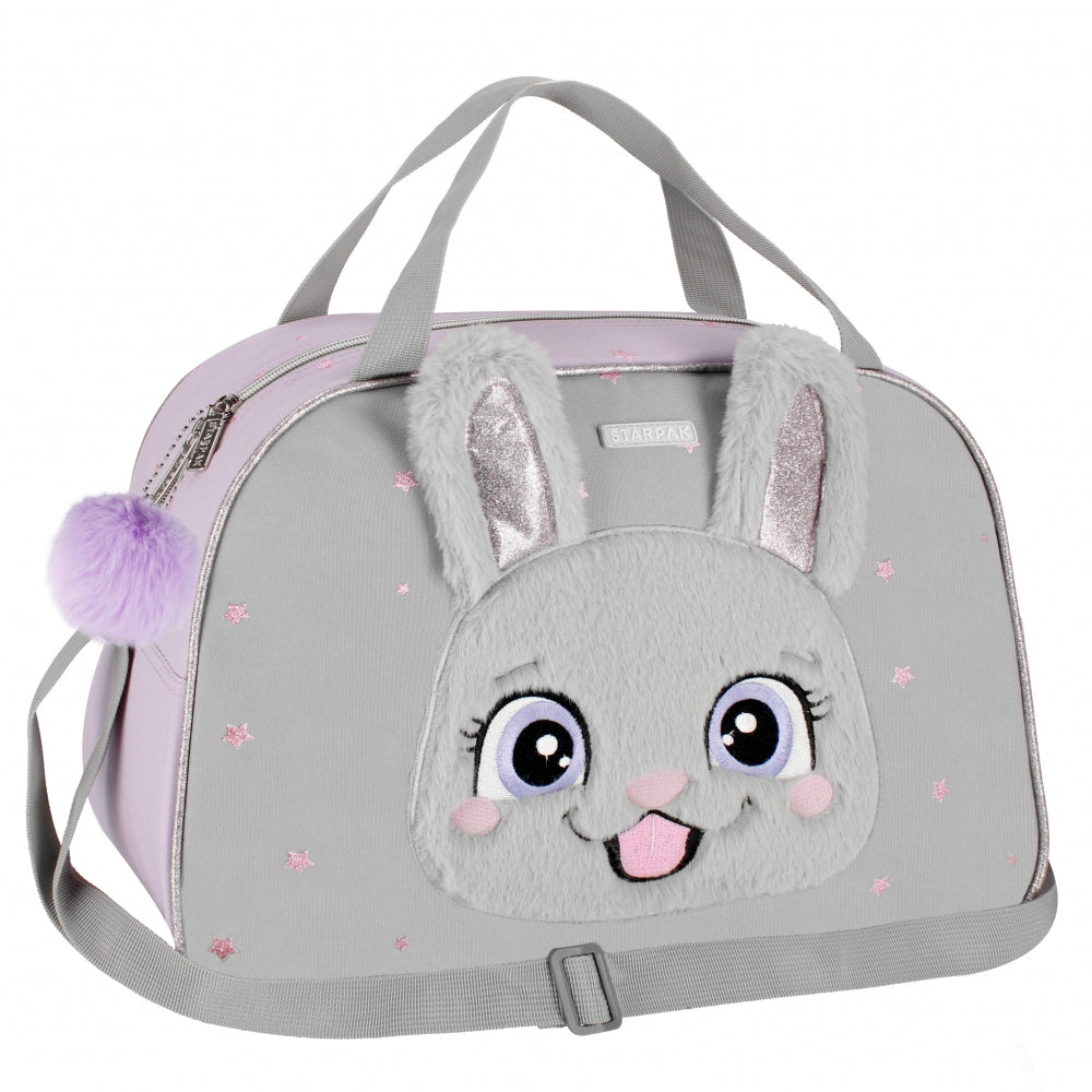 Lilac Rabbit Shoulder Bag