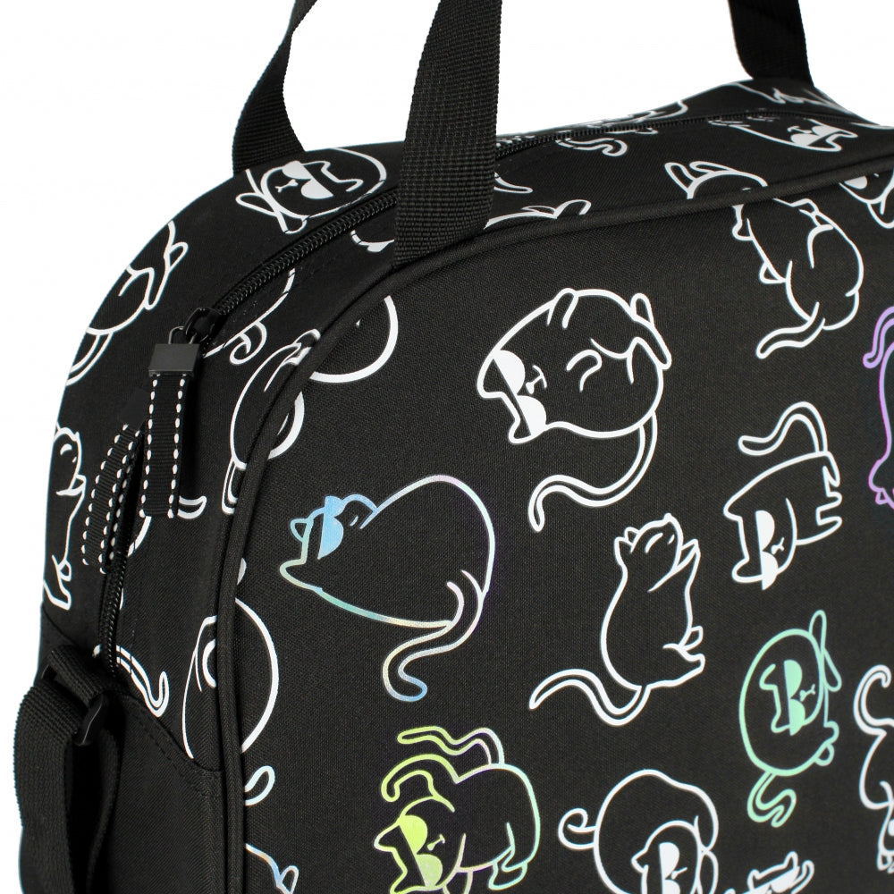 Holographic Kittens Shoulder Bag