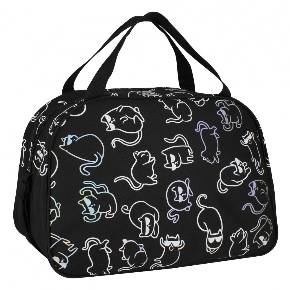 Holographic Kittens Shoulder Bag