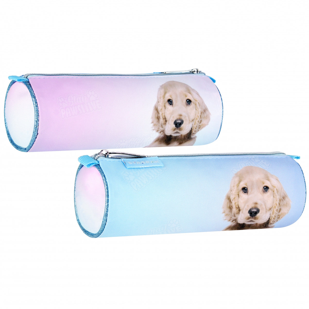 Pencil case tube 1-zip Dogs photo
