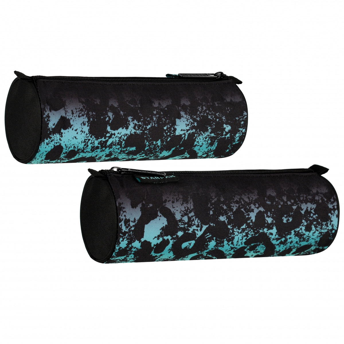Pencil Case Tube 1zip Leopard Print