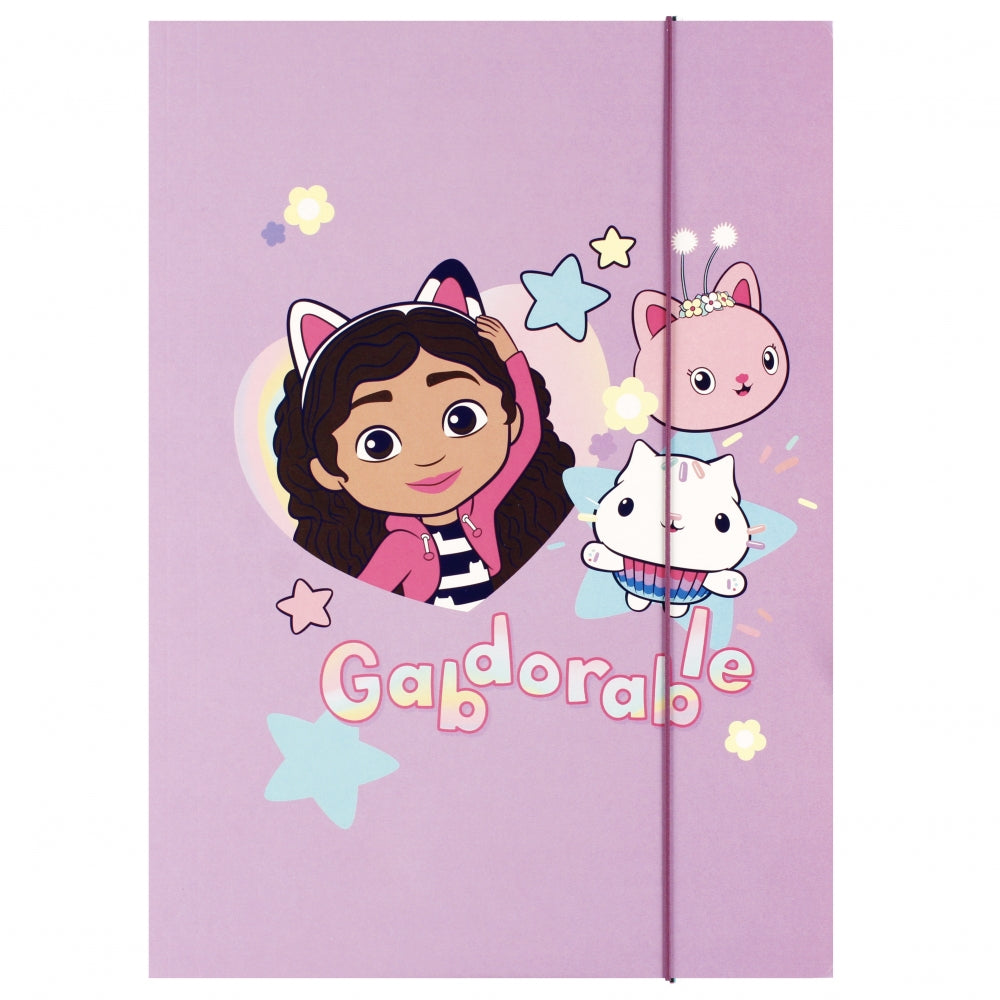 Teczka z gumką A4 Gabby s Dollhouse