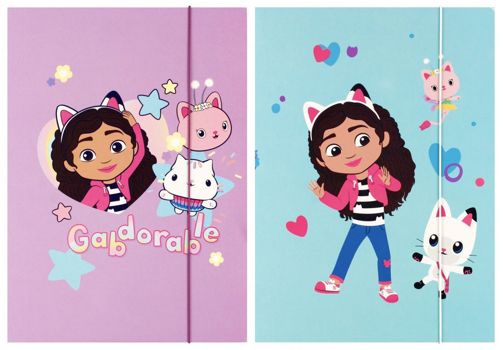 Teczka z gumką A4 Gabby s Dollhouse