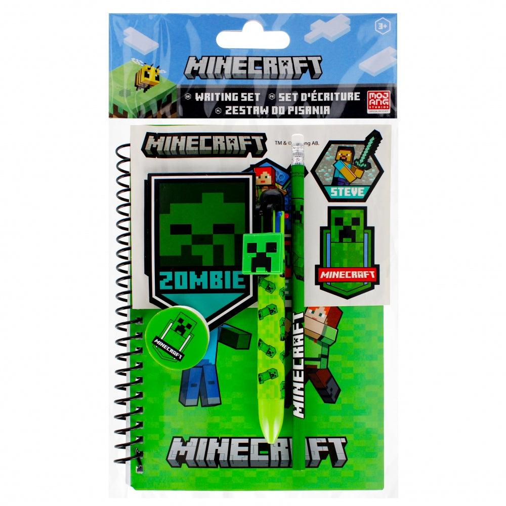 Kołozeszyt długopis aut 6kol ołówek notes gumka MINECRAFT ZES115