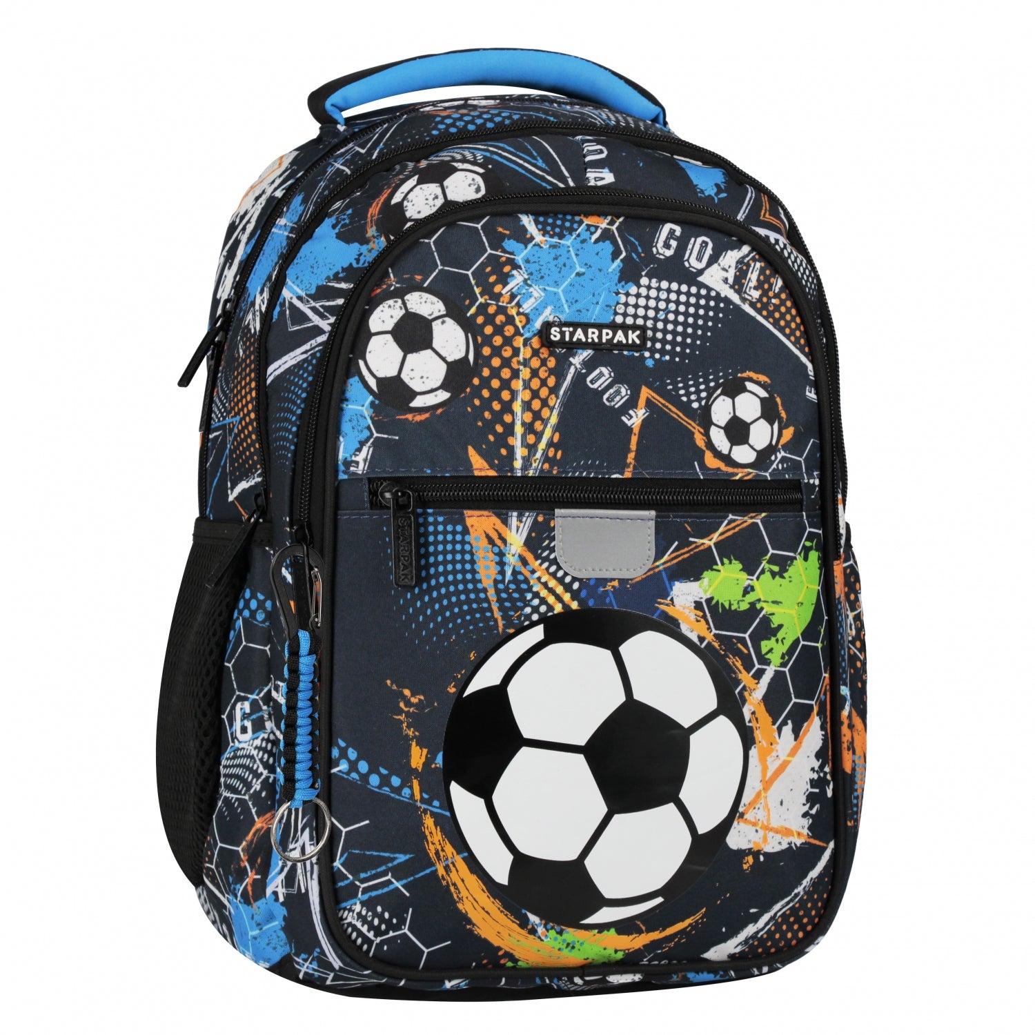 Plecak szkolny Football blue