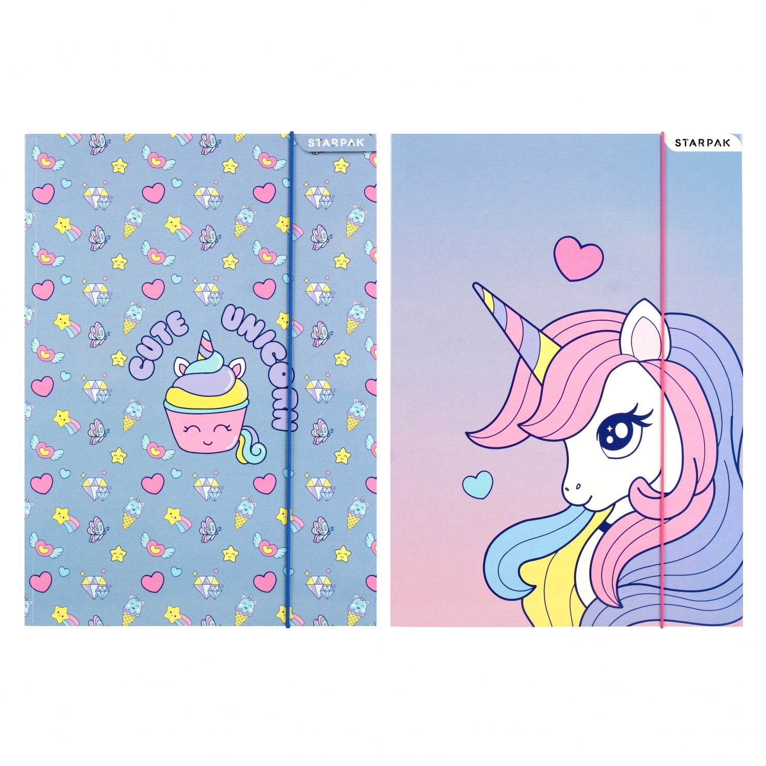 Teczka z gumką A4 Unicorn