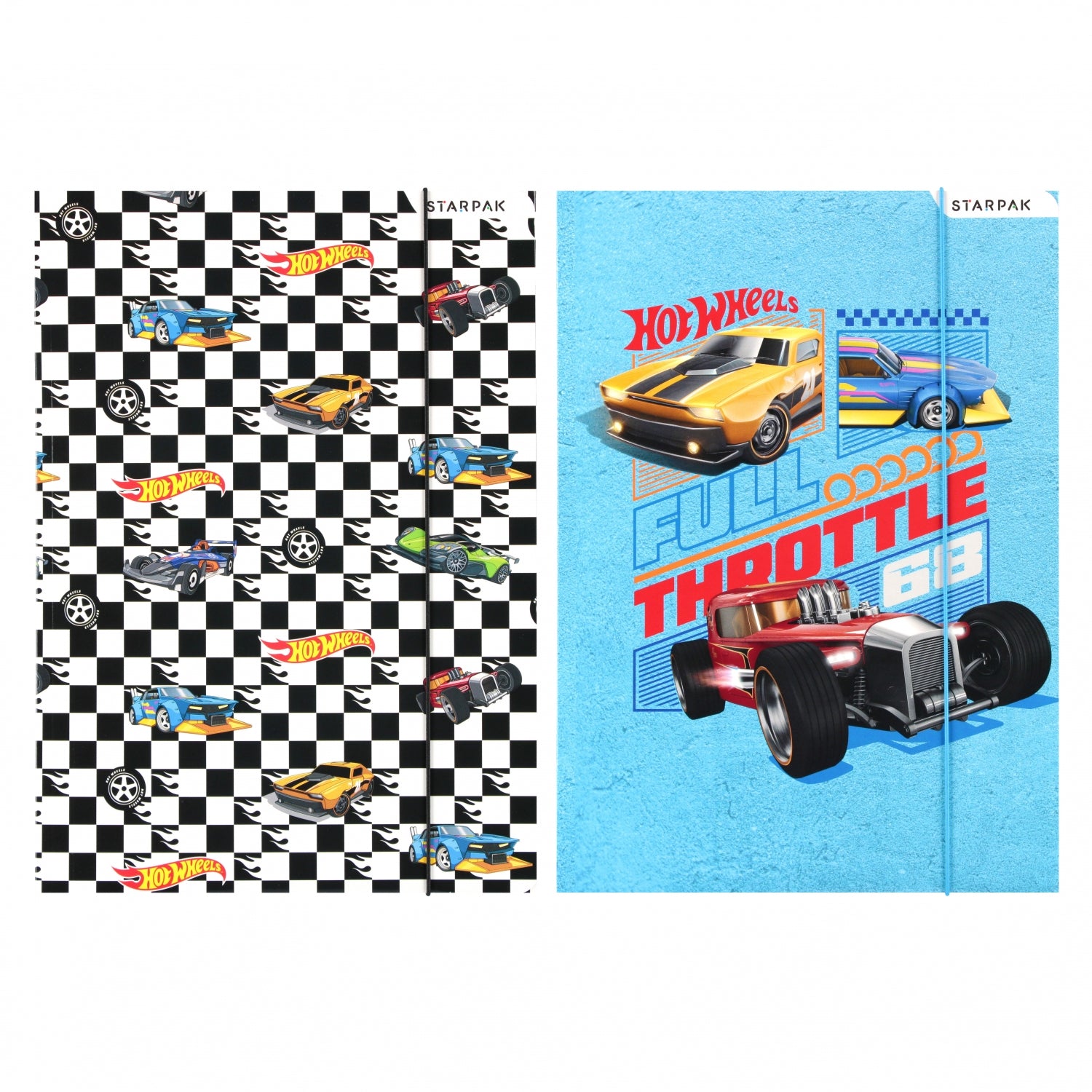 Teczka z gumką A4 Hot Wheels