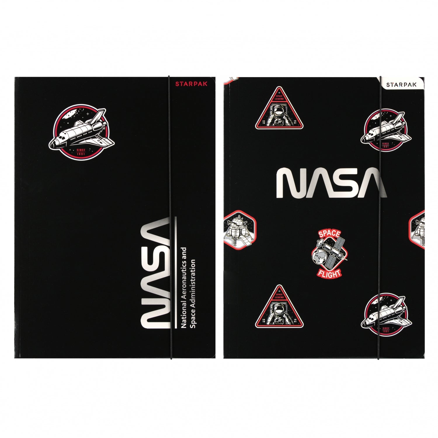 Teczka z gumką A4 NASA