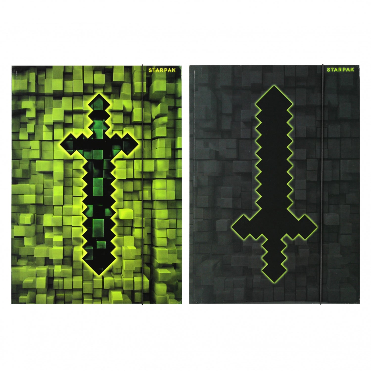 Teczka z gumką A4 Pixel Game