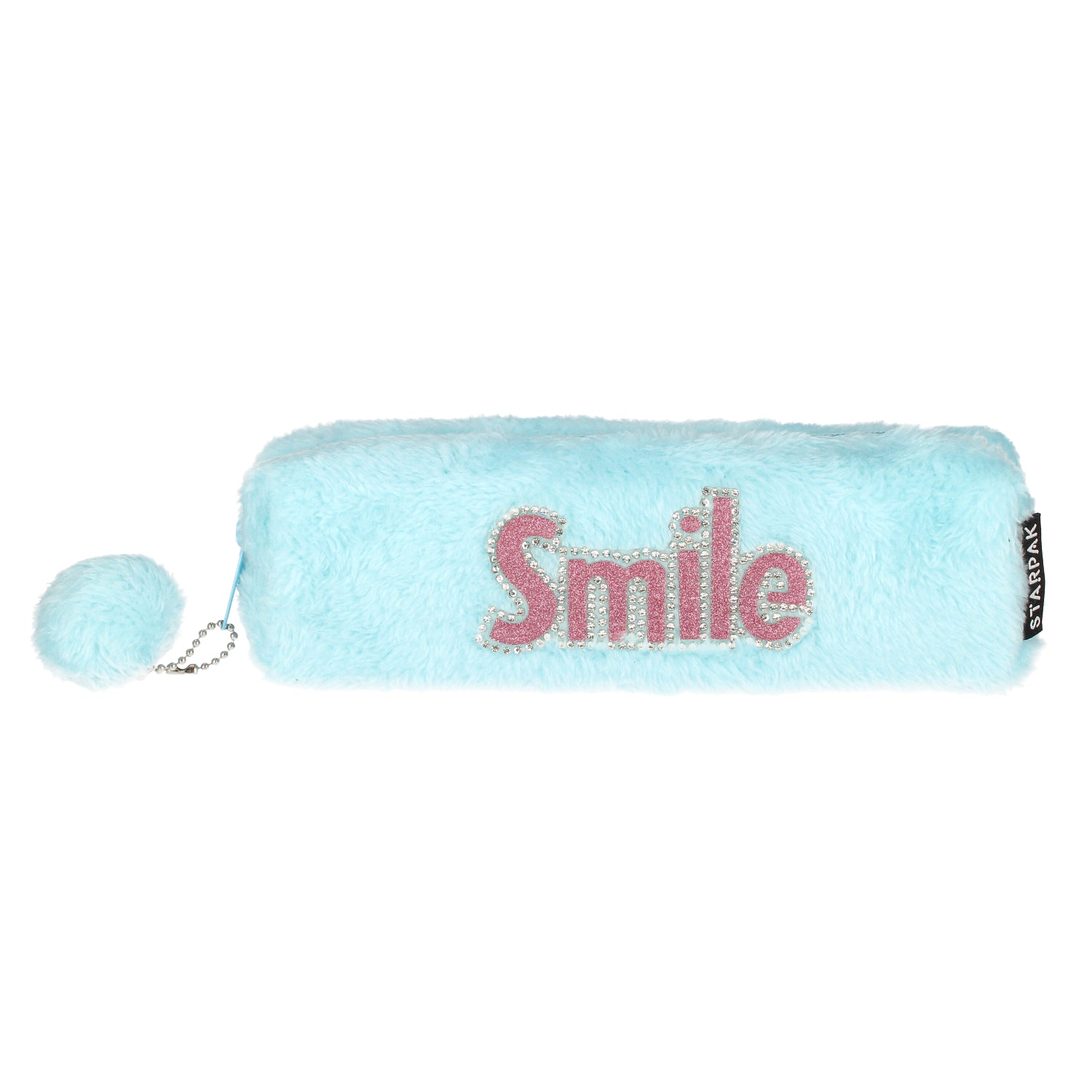 Piórnik saszetka pluszowa 1zamek Smile