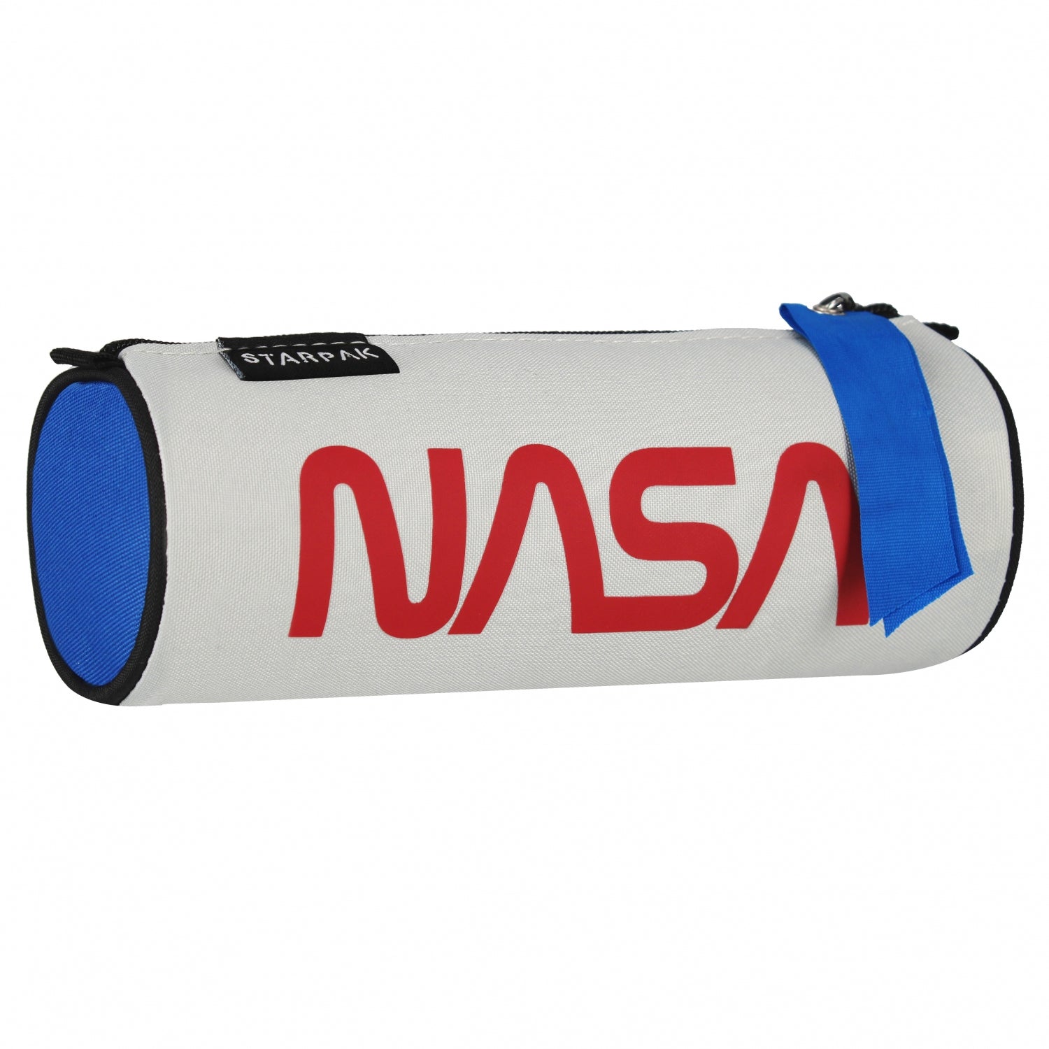 Piórnik tuba 1zamek NASA popielaty