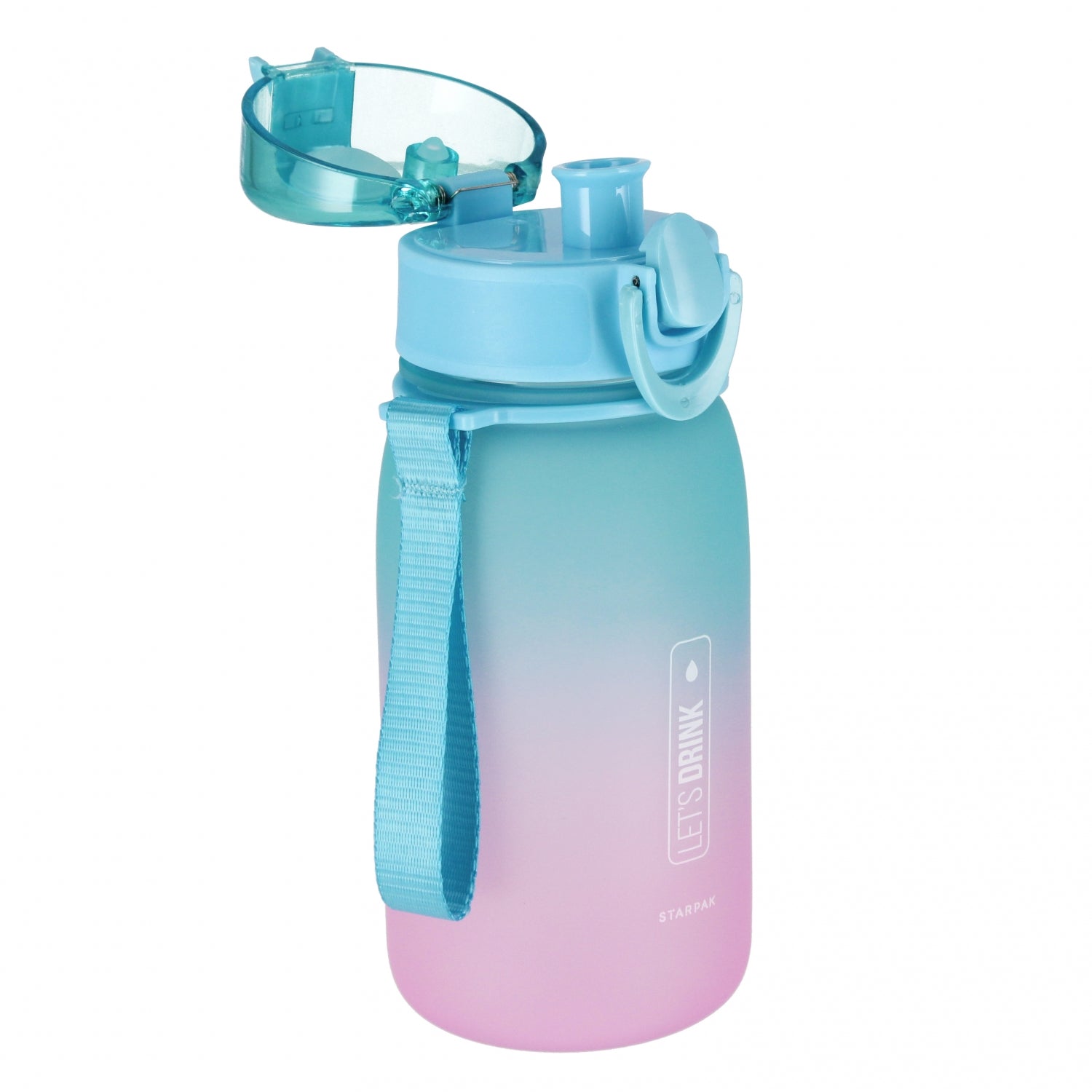 Bidon 400ml Ombre Blue-Pink