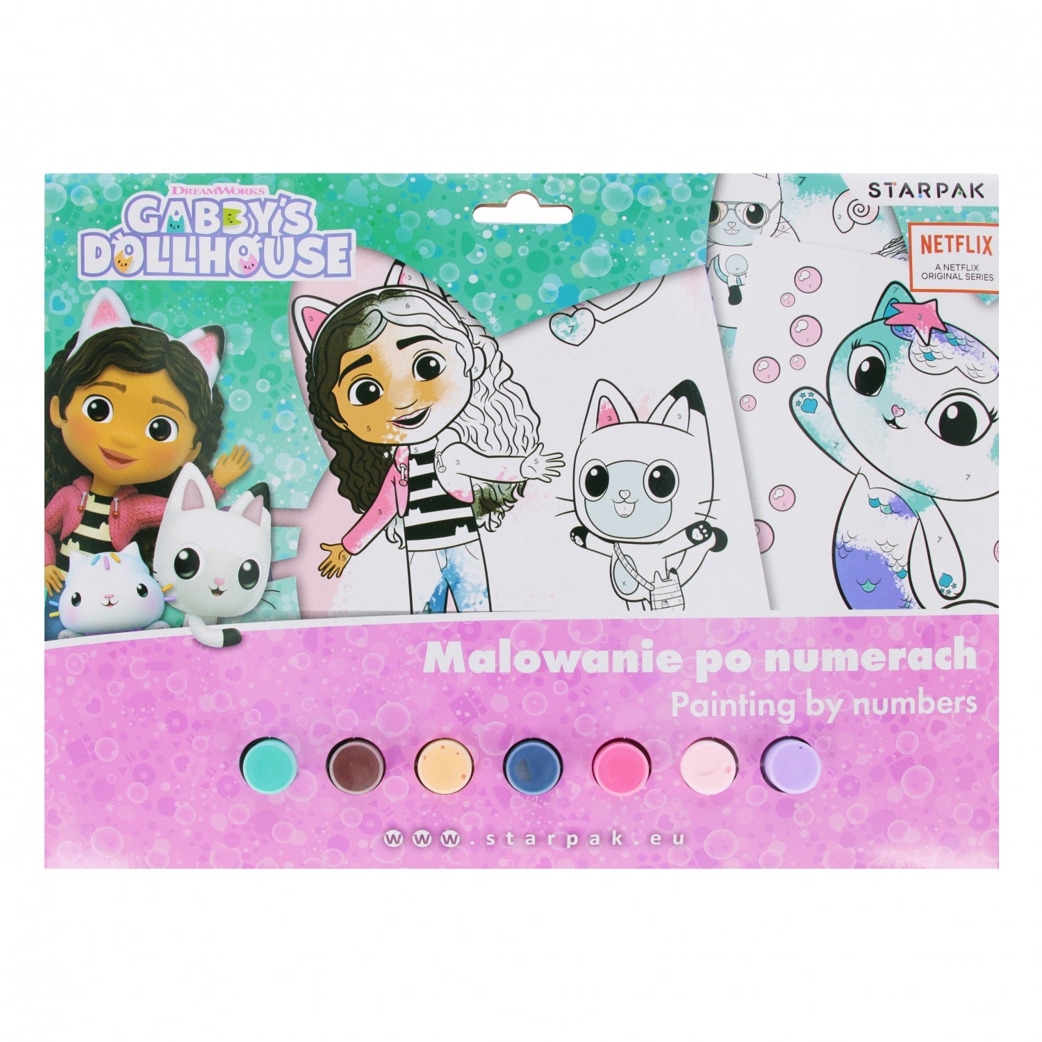 Malowanie po numerach Gabby s Dollhouse