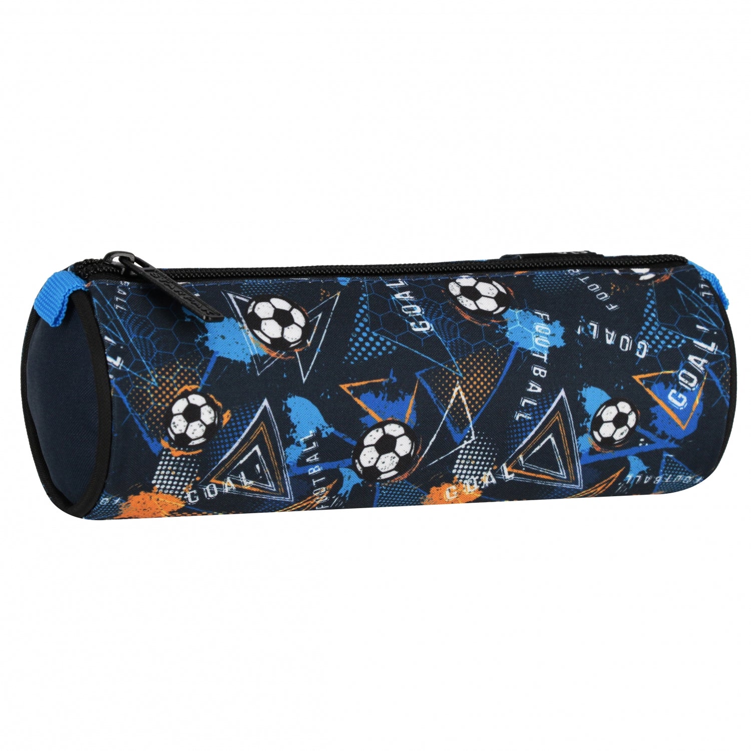 Piórnik tuba 1zamek Football blue