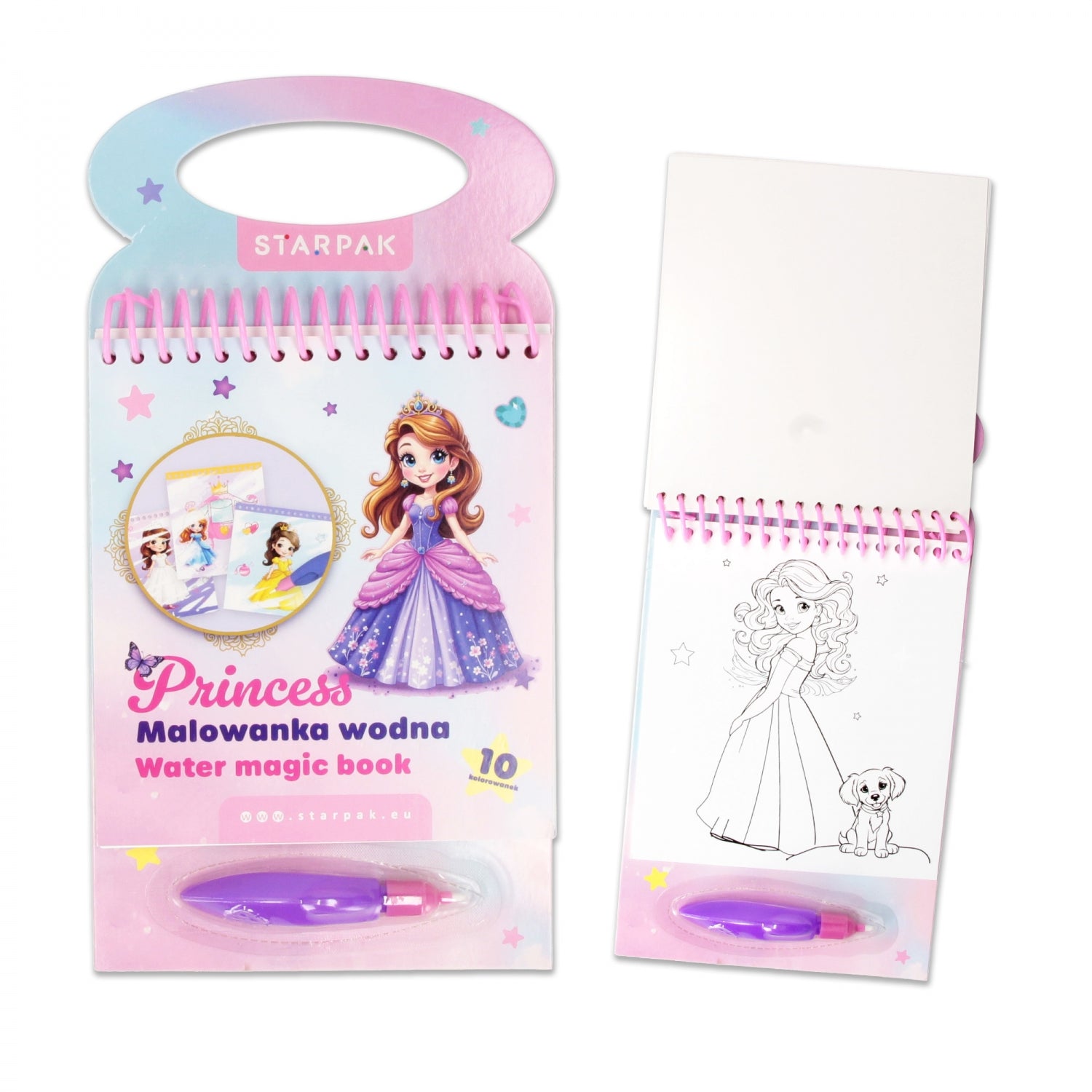 Malowanka wodna Princess