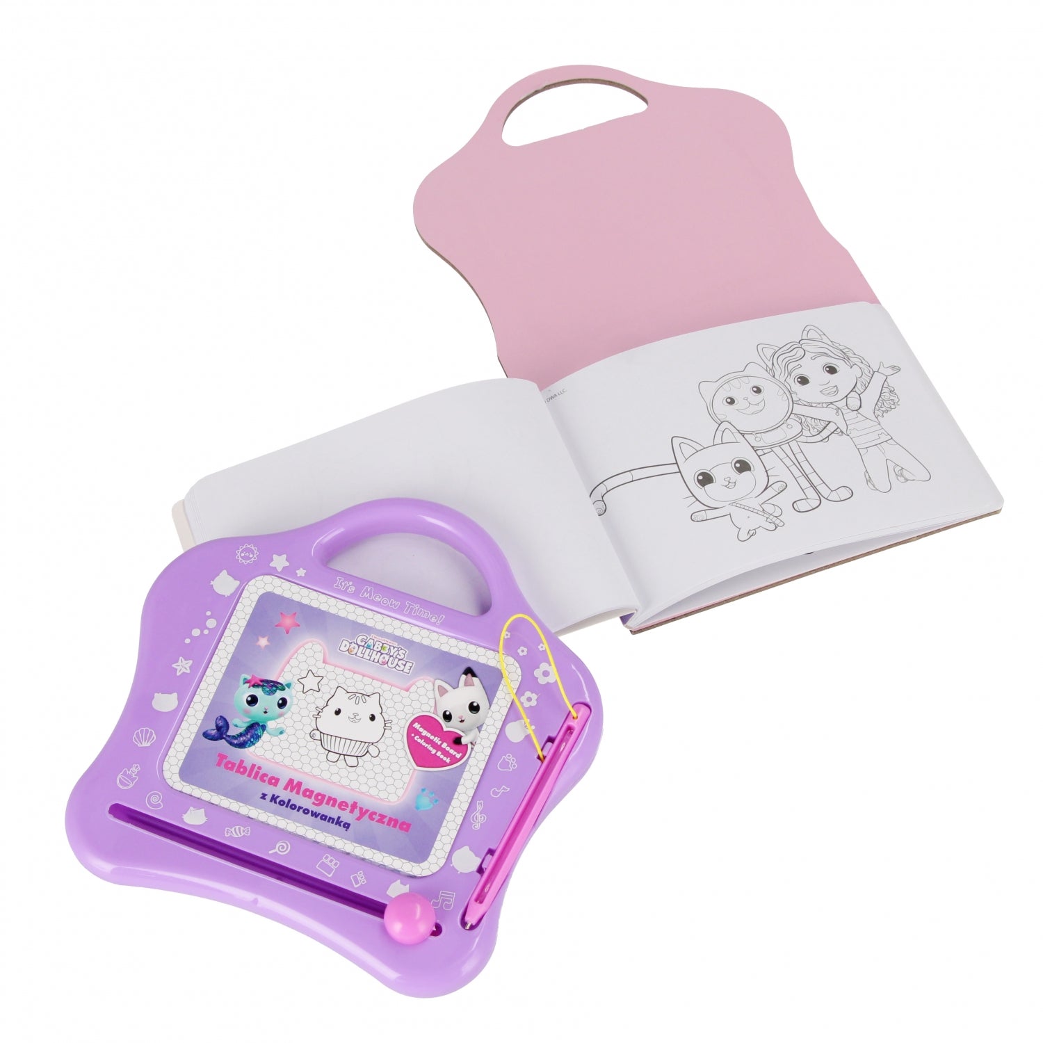 Tablica magnetyczna z kolorowanką Gabby s Dollhouse