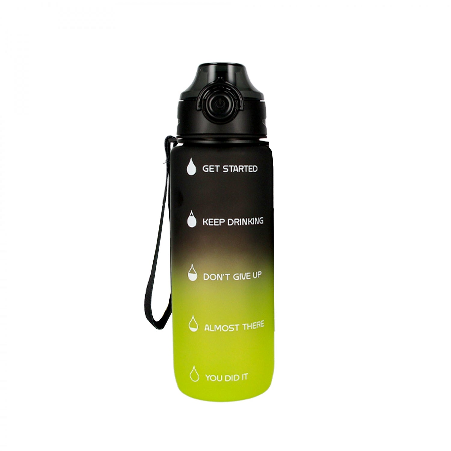 Bidon 750ml Green-Black