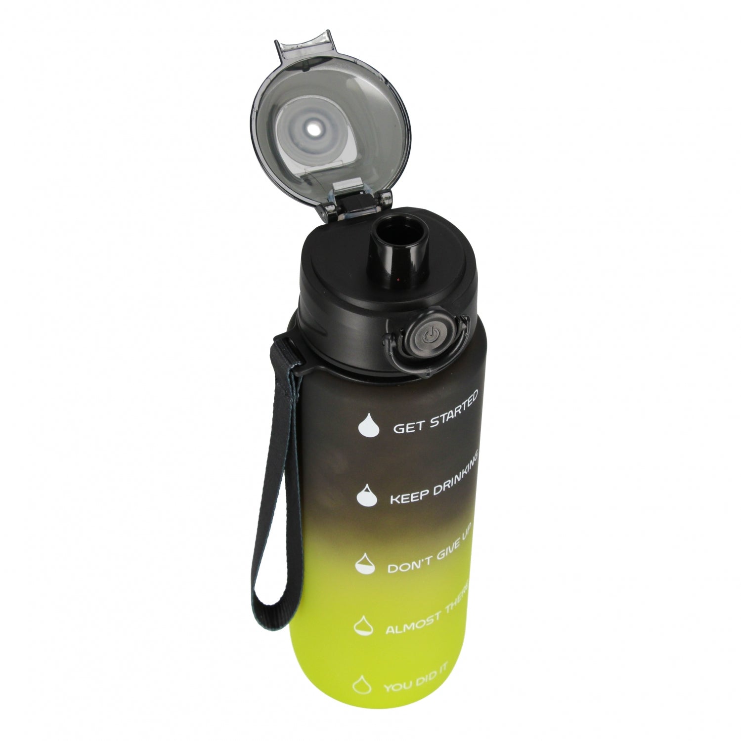 Bidon 750ml Green-Black