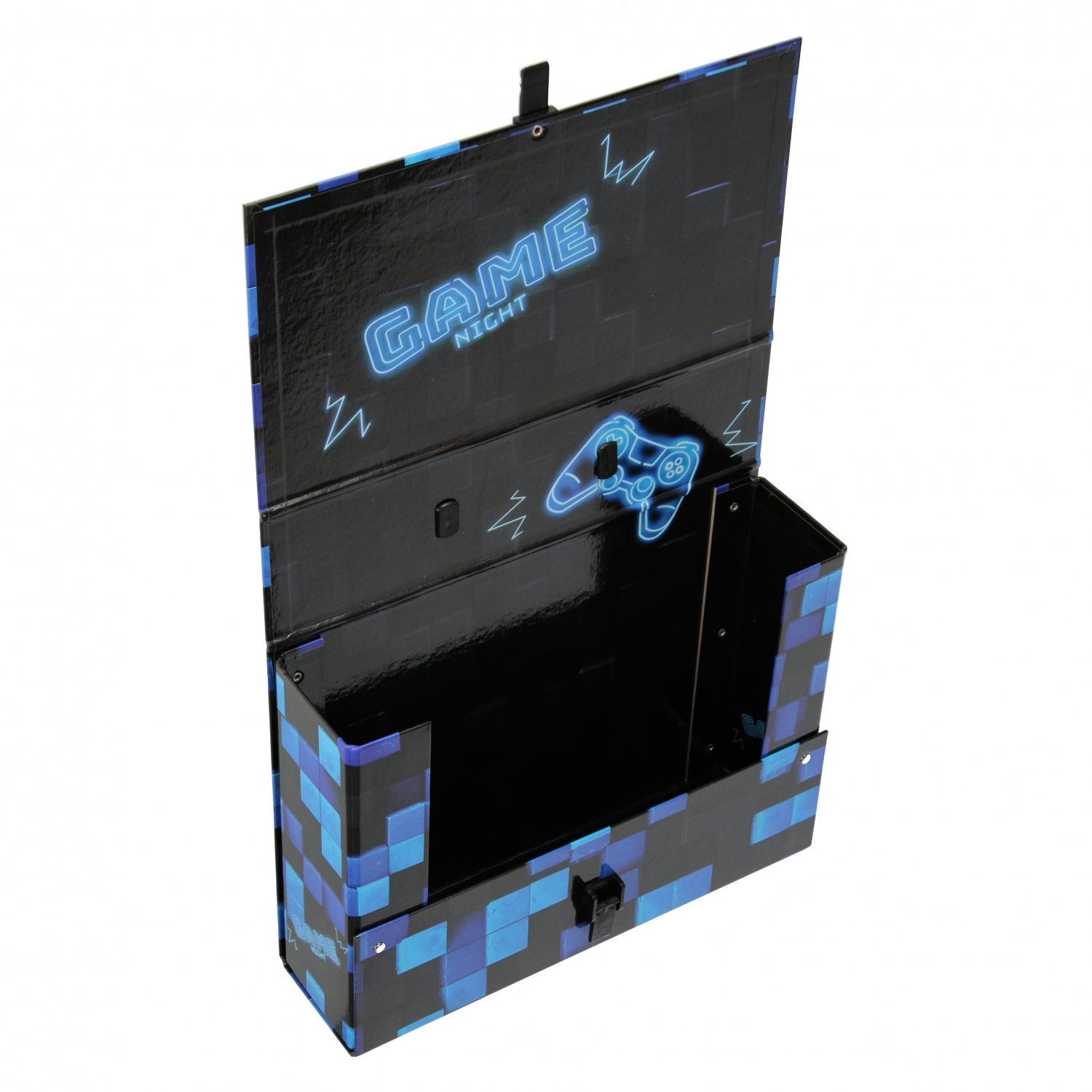 Teczka z rączką A4/9mm Pad blue
