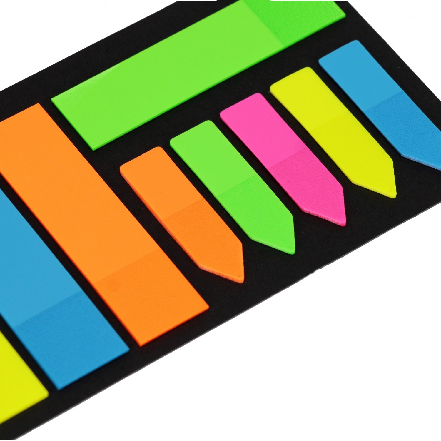 Zakładki indeksujące mix wzorów fluo 10x20k
